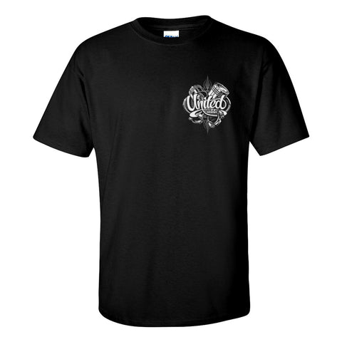 Piston Stripe Black tshirt