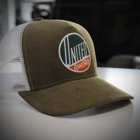 United Speed Shop Corduroy Cap