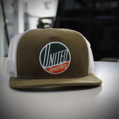 United Speed Shop Corduroy Cap