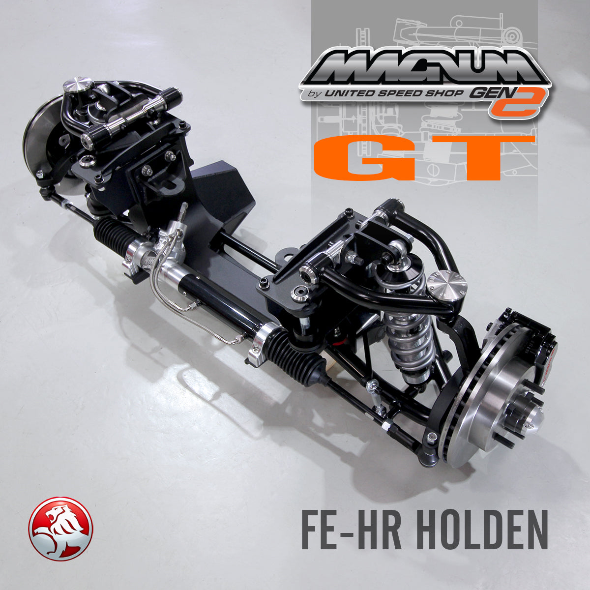 Magnum GT Coilover IFS Holden FE - HR – United Speed Shop